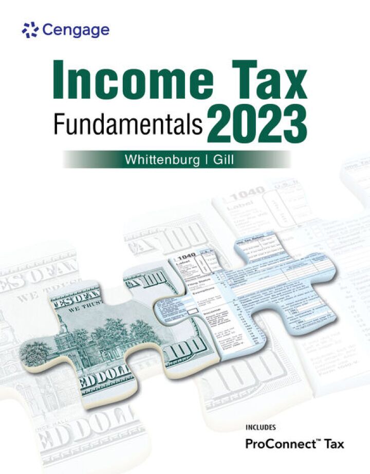 Income Ta Fundamentals 2023 41th Edition By Gerald Whittenburg
